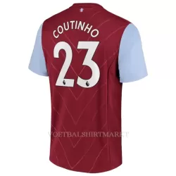 Aston Villa Coutinho 23 Shirt Heren Thuis 2022-23 Aston Villa Coutinho 23 Shirt Heren Thuis 2022-23