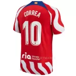 Atlético Madrid Correa 10 Shirt Heren Thuis 2022-23
