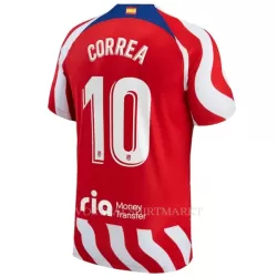 Atlético Madrid Correa 10 Shirt Heren Thuis 2022-23 Atlético Madrid Correa 10 Shirt Heren Thuis 2022-23
