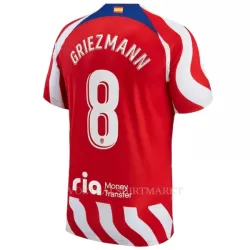 Atlético Madrid Griezmann 8 Shirt Heren Thuis 2022-23 Atlético Madrid Griezmann 8 Shirt Heren Thuis 2022-23
