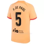 Atlético Madrid R. De Paul 5 Shirt Heren Derde 2022-23