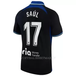 Atlético Madrid Saul 17 Shirt Heren Uit 2022-23 Atlético Madrid Saul 17 Shirt Heren Uit 2022-23