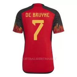 België De Bruyne 7 Shirt Heren Thuis WK 2022 België De Bruyne 7 Shirt Heren Thuis WK 2022