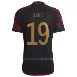 Duitsland Sané 19 Shirt Heren Uit WK 2022 Duitsland Sané 19 Shirt Heren Uit WK 2022
