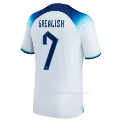 Engeland Grealish 7 Shirt Heren Thuis WK 2022 Engeland Grealish 7 Shirt Heren Thuis WK 2022