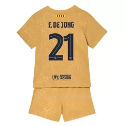 FC Barcelona Frenkie de Jong 21 Tenue Kind Uit 2022-23
