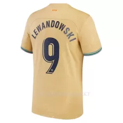 FC Barcelona Lewandowski 9 Shirt Heren Uit 2022-23 FC Barcelona Lewandowski 9 Shirt Heren Uit 2022-23