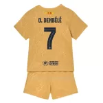 FC Barcelona O. Dembele 7 Tenue Kind Uit 2022-23
