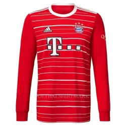 FC Bayern München Shirt Heren Thuis 2022-23 Lange Mouw FC Bayern München Shirt Heren Thuis 2022-23 Lange Mouw