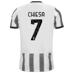 Juventus Chiesa 7 Shirt Heren Thuis 2022-23 Juventus Chiesa 7 Shirt Heren Thuis 2022-23