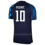 Kroatië Modrić 10 Shirt Heren Uit WK 2022