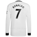 Manchester United Ronaldo 7 Shirt Heren Uit 2022-23 Lange Mouw