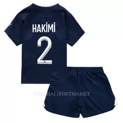 Paris Saint-Germain Hakimi 2 Tenue Kind Thuis 2022-23 Paris Saint-Germain Hakimi 2 Tenue Kind Thuis 2022-23