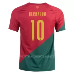 Portugal Bernardo 10 Shirt Heren Thuis WK 2022 Portugal Bernardo 10 Shirt Heren Thuis WK 2022