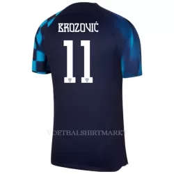 Kroatië Brozovic 11 Shirt Heren Uit WK 2022 Kroatië Brozovic 11 Shirt Heren Uit WK 2022