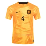 VIRGIL 4 Nederland Shirt Heren Thuis WK 2022