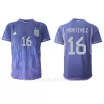 Argentinië Lisandro Martinez 16 Shirt Heren Uit WK 2022