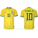 Brazilië Neymar Jr 10 Shirt Heren Thuis WK 2022