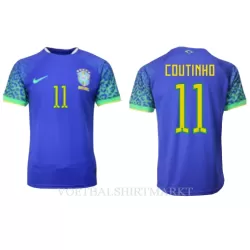 Brazilië Philippe Coutinho 11 Shirt Heren Uit WK 2022