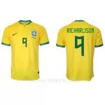 Brazilië Richarlison 9 Shirt Heren Thuis WK 2022