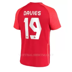 Canada Alphonso Davies 19 Shirt Heren Thuis WK 2022 Canada Alphonso Davies 19 Shirt Heren Thuis WK 2022