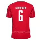 Denemarken Andreas Christensen 6 Shirt Heren Thuis WK 2022