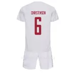 Denemarken Andreas Christensen 6 Tenue Kind Uit WK 2022