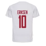 Denemarken Christian Eriksen 10 Shirt Heren Uit WK 2022