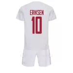 Denemarken Christian Eriksen 10 Tenue Kind Uit WK 2022