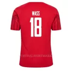 Denemarken Daniel Wass 18 Shirt Heren Thuis WK 2022