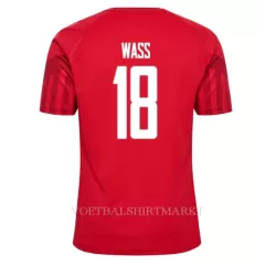 Denemarken Daniel Wass 18 Shirt Heren Thuis WK 2022