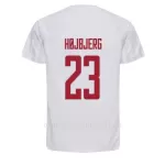 Denemarken Pierre-Emile Hojbjerg 23 Shirt Heren Uit WK 2022
