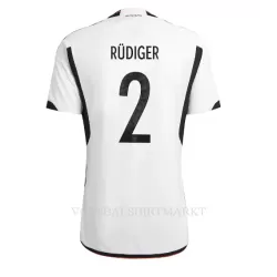 Duitsland Antonio Rudiger 2 Shirt Heren Thuis WK 2022 Duitsland Antonio Rudiger 2 Shirt Heren Thuis WK 2022