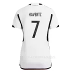 Duitsland Kai Havertz 7 Shirt Dames Thuis WK 2022