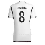 Duitsland Leon Goretzka 8 Shirt Heren Thuis WK 2022