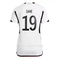 Duitsland Leroy Sané 19 Shirt Dames Thuis WK 2022 Duitsland Leroy Sané 19 Shirt Dames Thuis WK 2022