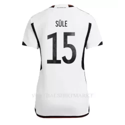 Duitsland Niklas Sule 15 Shirt Dames Thuis WK 2022