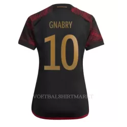 Duitsland Serge Gnabry 10 Shirt Dames Uit WK 2022