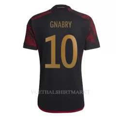 Duitsland Serge Gnabry 10 Shirt Heren Uit WK 2022 Duitsland Serge Gnabry 10 Shirt Heren Uit WK 2022