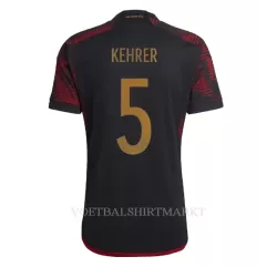 Duitsland Thilo Kehrer 5 Shirt Heren Uit WK 2022 Duitsland Thilo Kehrer 5 Shirt Heren Uit WK 2022