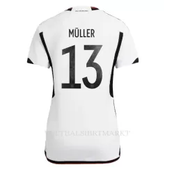 Duitsland Thomas Müller 13 Shirt Dames Thuis WK 2022