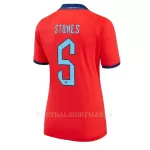 Engeland John Stones 5 Shirt Dames Uit WK 2022