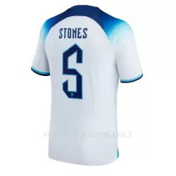 Engeland John Stones 5 Shirt Heren Thuis WK 2022 Engeland John Stones 5 Shirt Heren Thuis WK 2022
