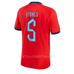Engeland John Stones 5 Shirt Heren Uit WK 2022 Engeland John Stones 5 Shirt Heren Uit WK 2022