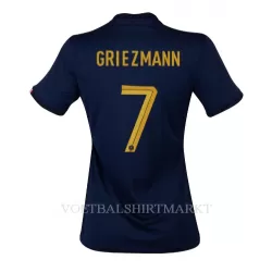 Frankrijk Antoine Griezmann 7 Shirt Dames Thuis WK 2022 Frankrijk Antoine Griezmann 7 Shirt Dames Thuis WK 2022