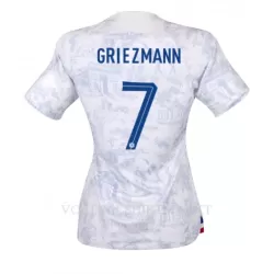 Frankrijk Antoine Griezmann 7 Shirt Dames Uit WK 2022 Frankrijk Antoine Griezmann 7 Shirt Dames Uit WK 2022