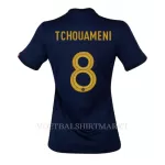 Frankrijk Aurelien Tchouaméni 8 Shirt Dames Thuis WK 2022