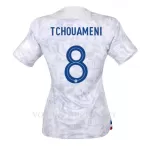 Frankrijk Aurelien Tchouaméni 8 Shirt Dames Uit WK 2022