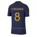 Frankrijk Aurelien Tchouaméni 8 Shirt Heren Thuis WK 2022