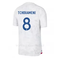 Frankrijk Aurelien Tchouaméni 8 Shirt Heren Uit WK 2022 Frankrijk Aurelien Tchouaméni 8 Shirt Heren Uit WK 2022